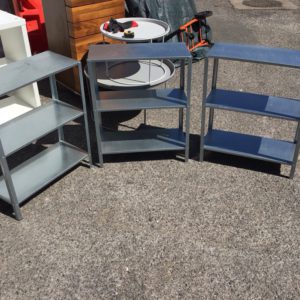 Shelves/Bookcase Small each – . / Small / Metal / .