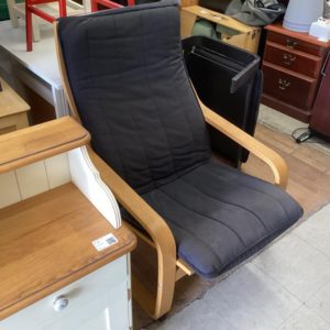 Armchair – . / . / Fabric / Navy Blue