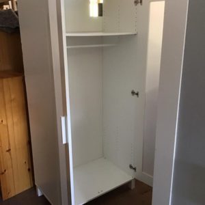 Wardrobe Double – . / Double / Wood / White
