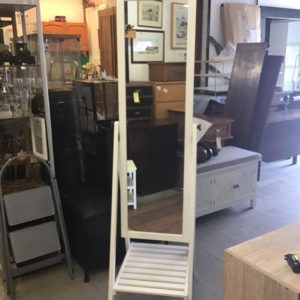 Mirror small – . / Small / Wood / White
