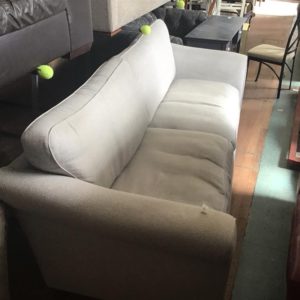 Sofa 3 Seater – . / Large / Cotton / Grey