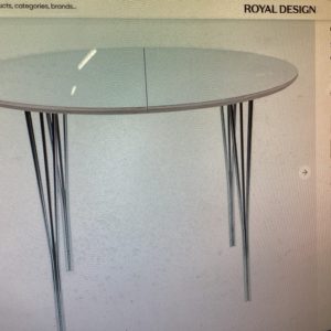 Dining Table Round. Haslev (Danish)
