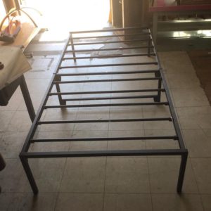 Bed Base Single metal  – IKEA / Single / Metal / Black