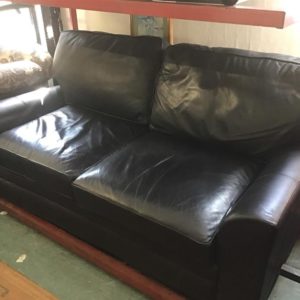 Sofa 3 Seater – . / . / Leather / Black