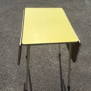 Kitchen Table Foldable Yellow