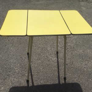 Kitchen Table Foldable Yellow