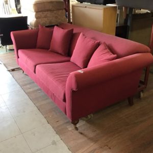 Sofa 2 Seater – . / . / Fabric / Red