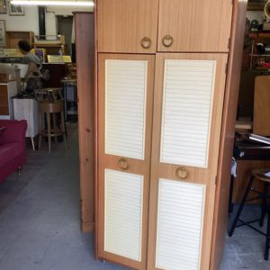 Wardrobe Double – . / Large / Wood / Beige