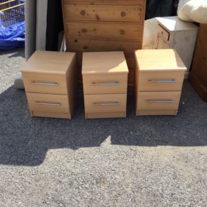 Bedside Cupboard / Table each