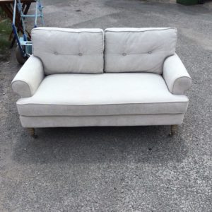 Sofa 2 Seater – . / Medium / Fabric / Grey