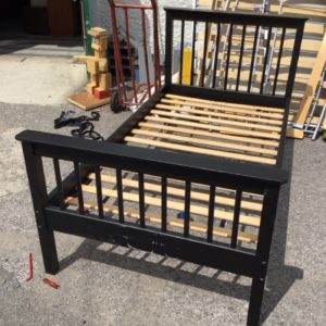 Black Bed Base Single – . / . / . / Black