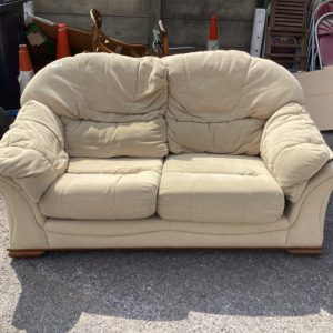 Sofa 2 Seater – . / Medium / Fabric / Beige