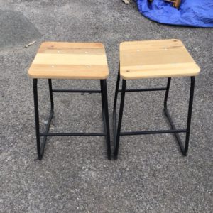 Stool each – . / Small / Wood / Pine