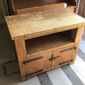 Rustic oak Tv Unit / cabinet