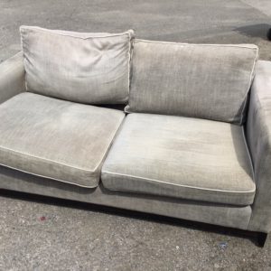Sofa 2 Seater – . / Large / Cotton / Beige