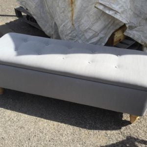 Storage Trunk/Box/Ottoman – . / . / . / Grey