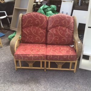 Conservatory Sofa – . / Large / . / Red
