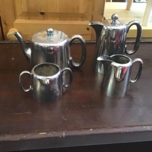 Antique Silverplate Tea Set – 4 piece