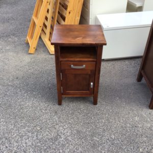 Bedside Cupboard / Table – . / . / Wood / Dark Brown