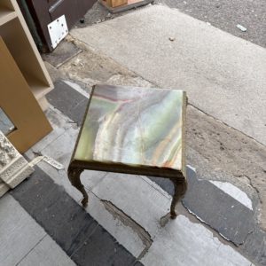 Brass & Marble Coffee Table – . / . / . / Green