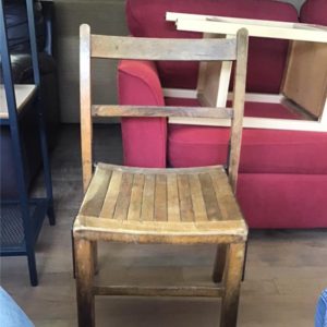 Kids Chair – . / Small / Wood / Dark Brown