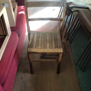Kids Chair – . / Small / Wood / Dark Brown