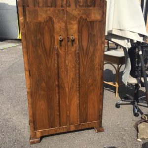 Wardrobe Double – . / Medium / Wood / Dark Brown