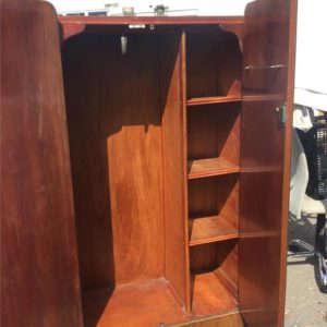 Wardrobe Double – . / Medium / Wood / Dark Brown