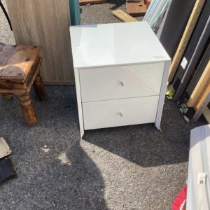 Bedside Cupboard / Table – . / . / Wood / White