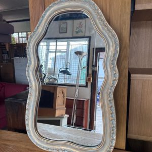 Ornate Gold & Turquoise Frame Mirror – . / Small / Wood / .