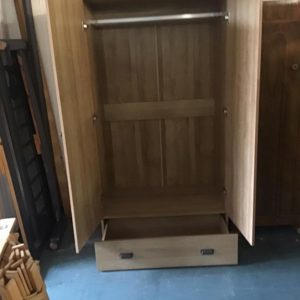 Wardrobe Double – . / Double / Composite / Pine