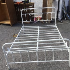 Bed Base Double – . / Double / Metal / White