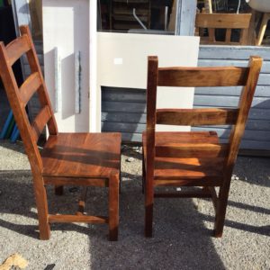 Chair Dining/ Kitchen – . / Small / Wood / Dark Brown