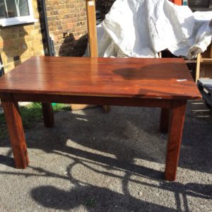 Dining Table Large – . / X-Large / Wood / Dark Brown