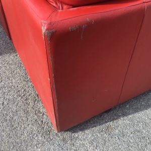 Sofa Corner Unit Large with pouffe – . / . / Leather / .